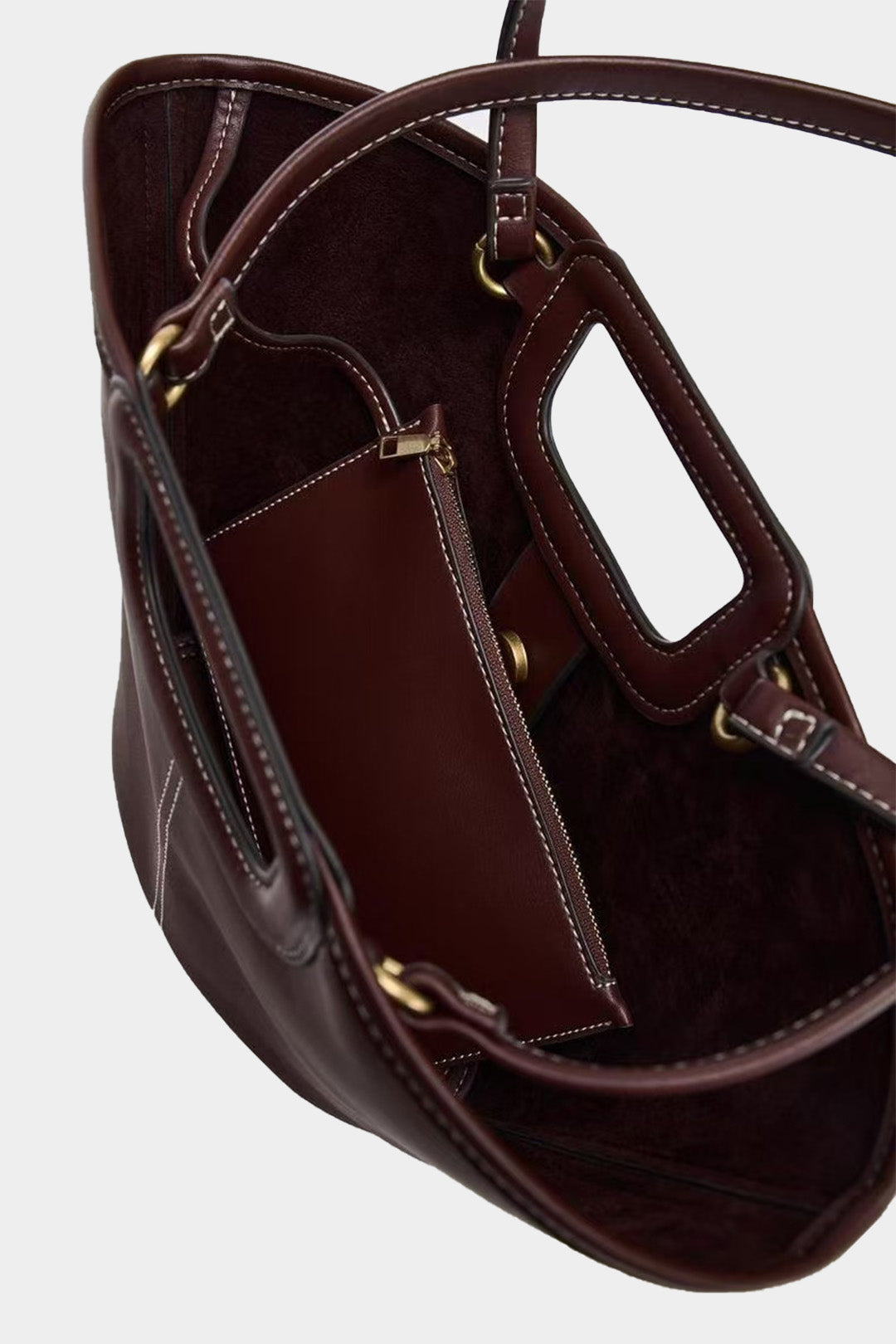 Crossbody kabelka z umelej hladkého vzhľadu