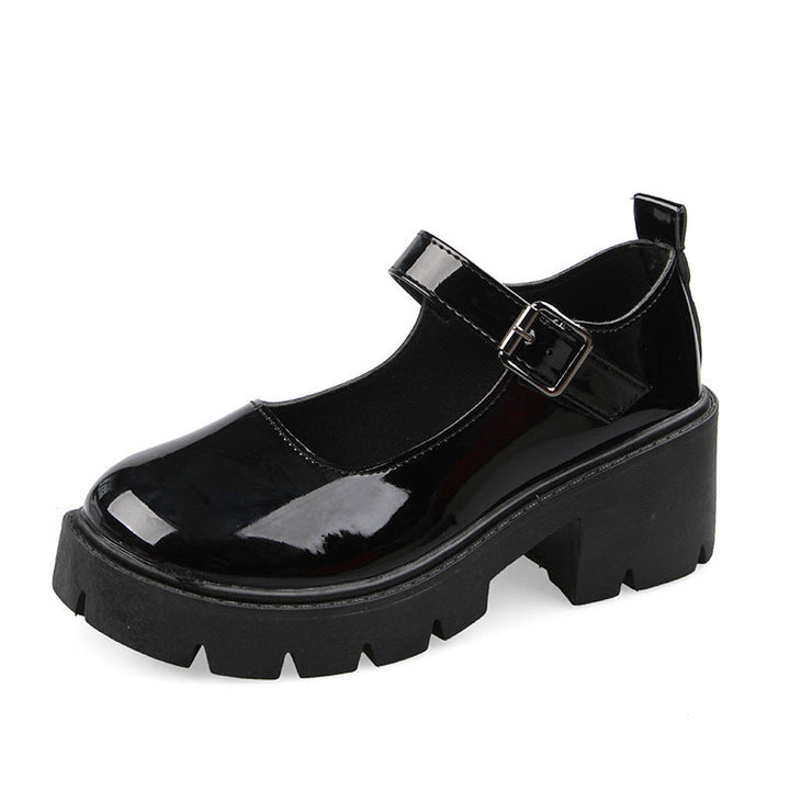Topánky Mary Jane na platforme