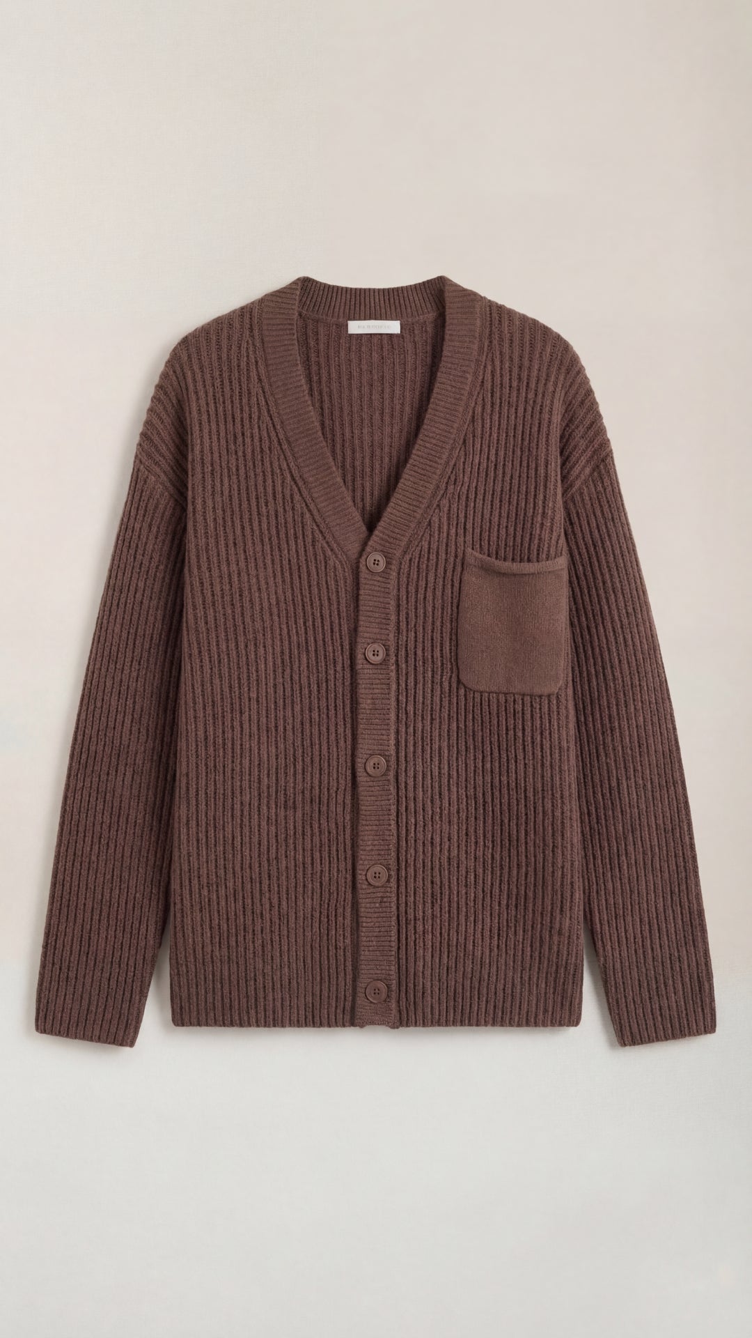 Pletený kardigán s oversize strihom
