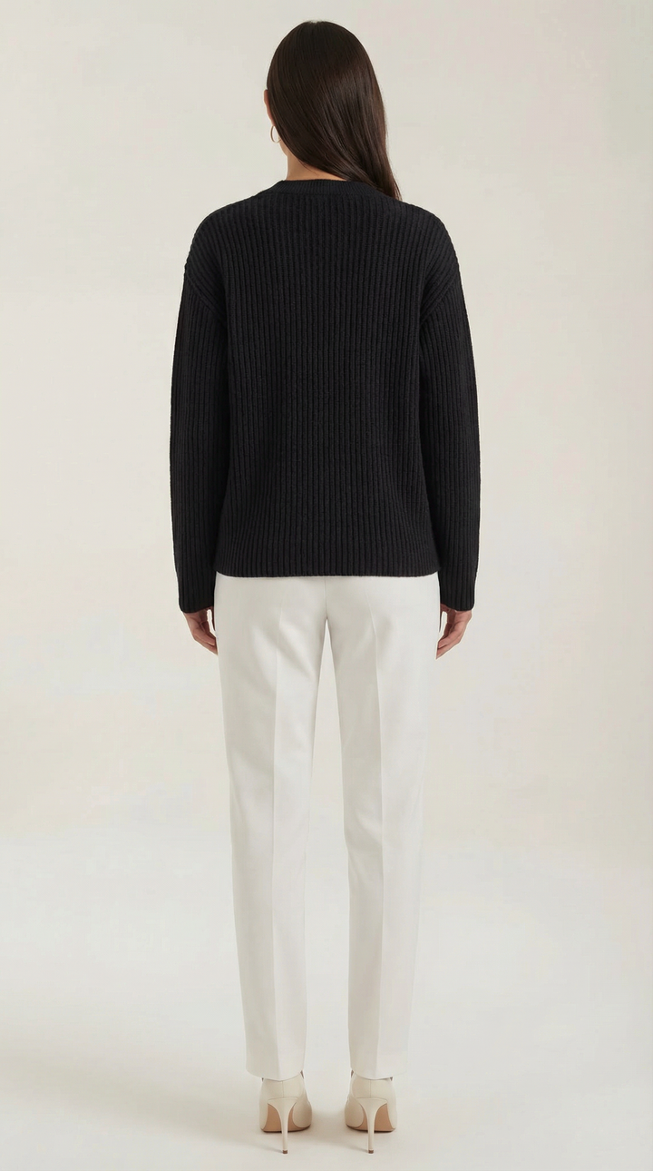 Pletený kardigán s oversize strihom