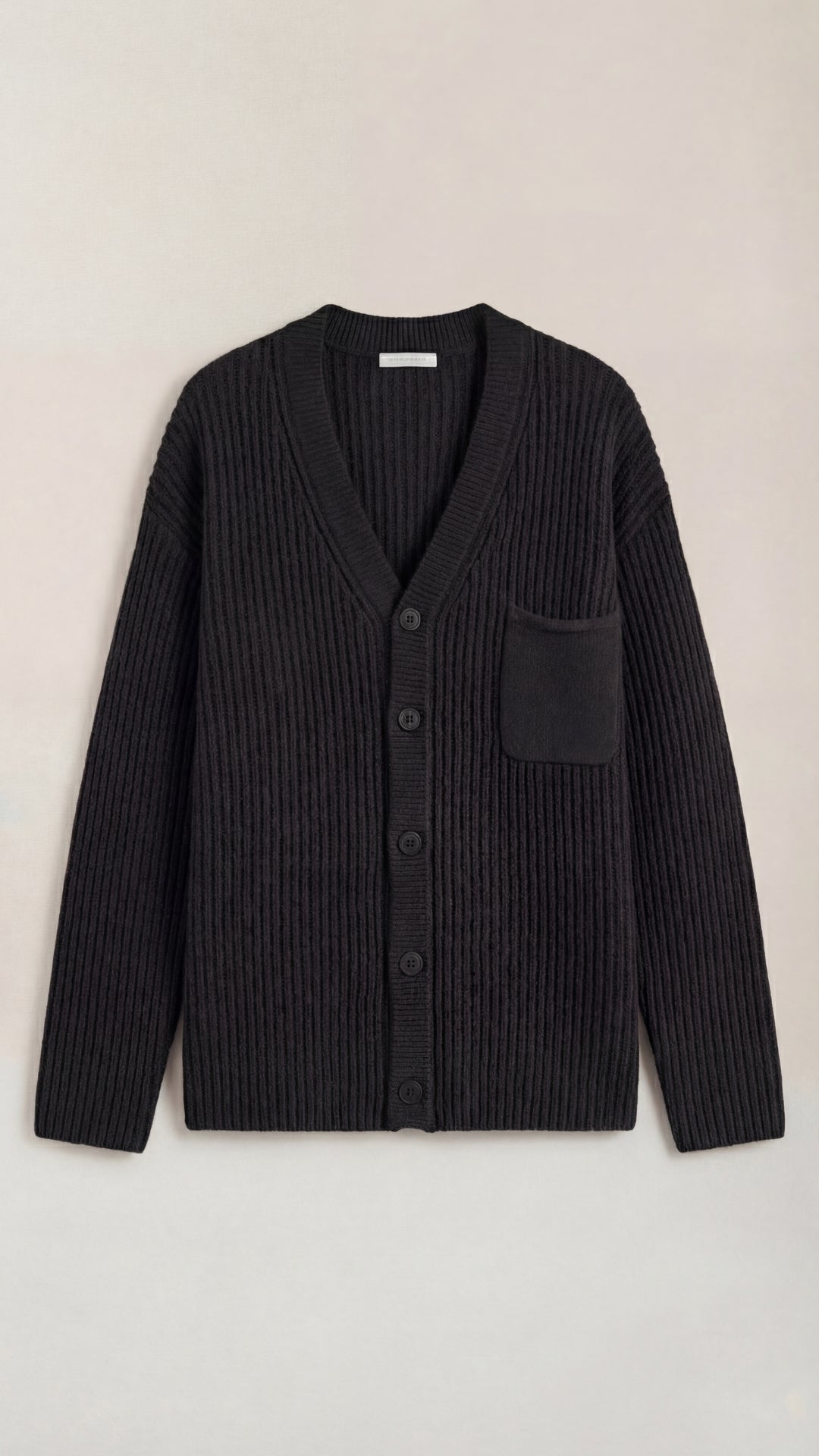 Pletený kardigán s oversize strihom