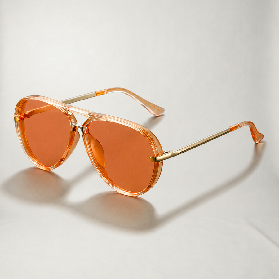 Retro aviator slnečné okuliare
