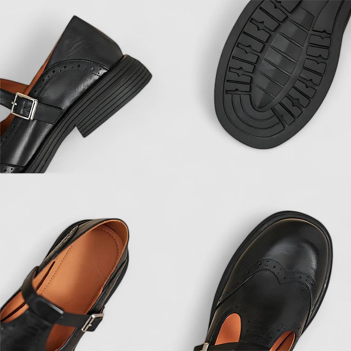 Klasické topánky Mary Jane s remienkom