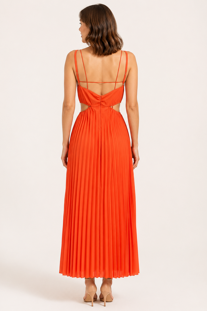 Karina | Elegantné plisované maxi šaty