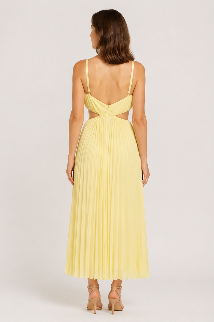 Karina | Elegantné plisované maxi šaty