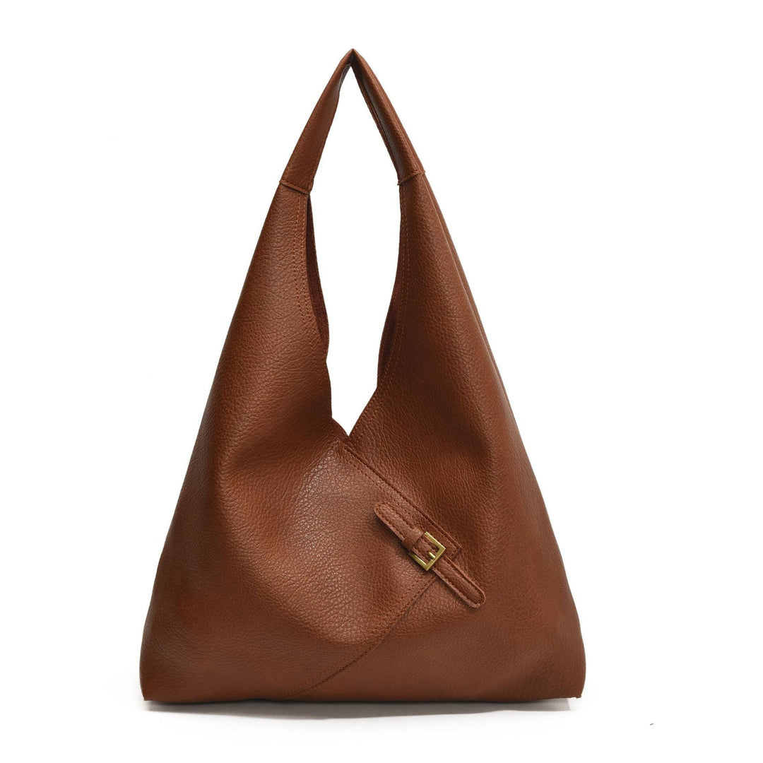 Hladká crossbody tote kabelka