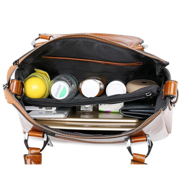 Hladká crossbody kabelka