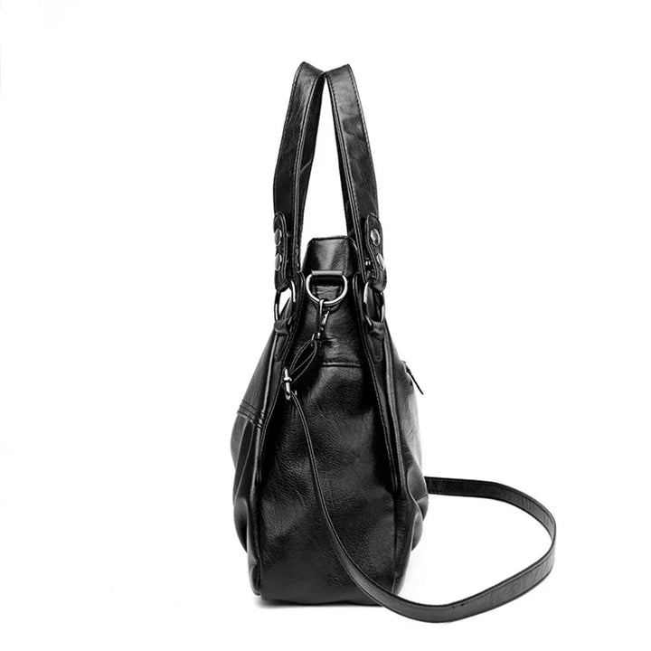 Priestranná hladká crossbody kabelka