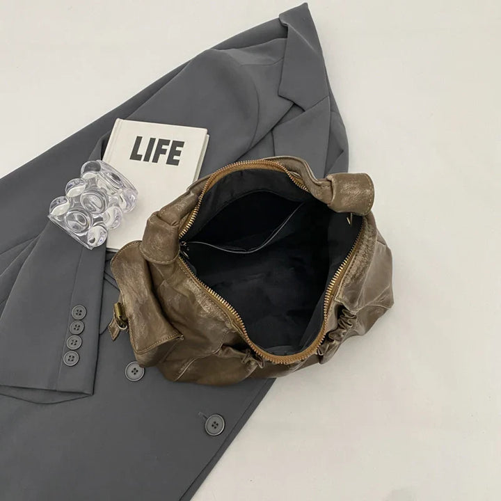 Priestranná vintage tote kabelka