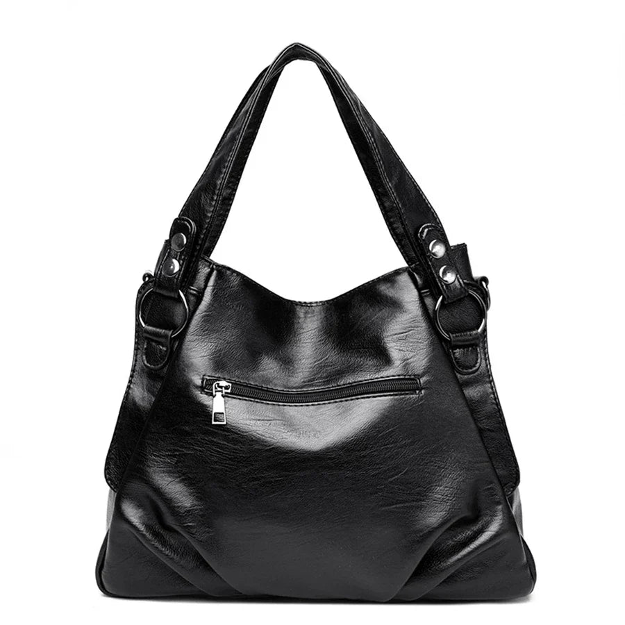 Priestranná hladká crossbody kabelka