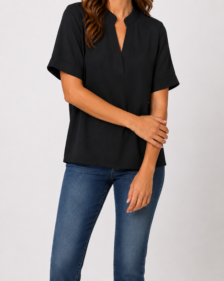 Štefánia | Elegantná blúzka s jemným stojačikom