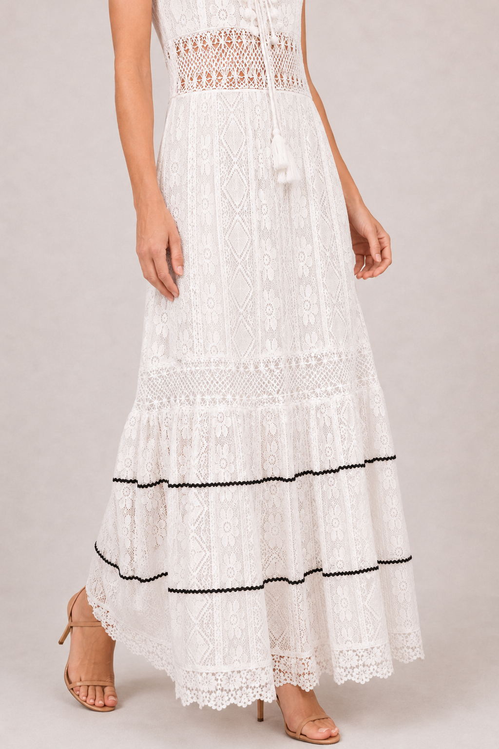 Milica | Boho maxi šaty s výstrihom do V
