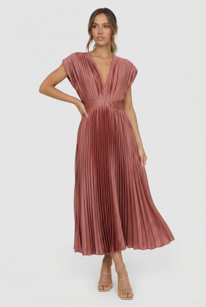 Marika | Elegantné maxi šaty so vzorom