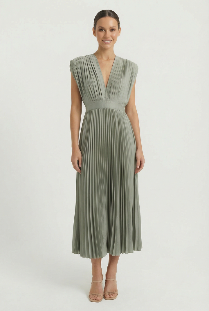 Marika | Elegantné maxi šaty so vzorom