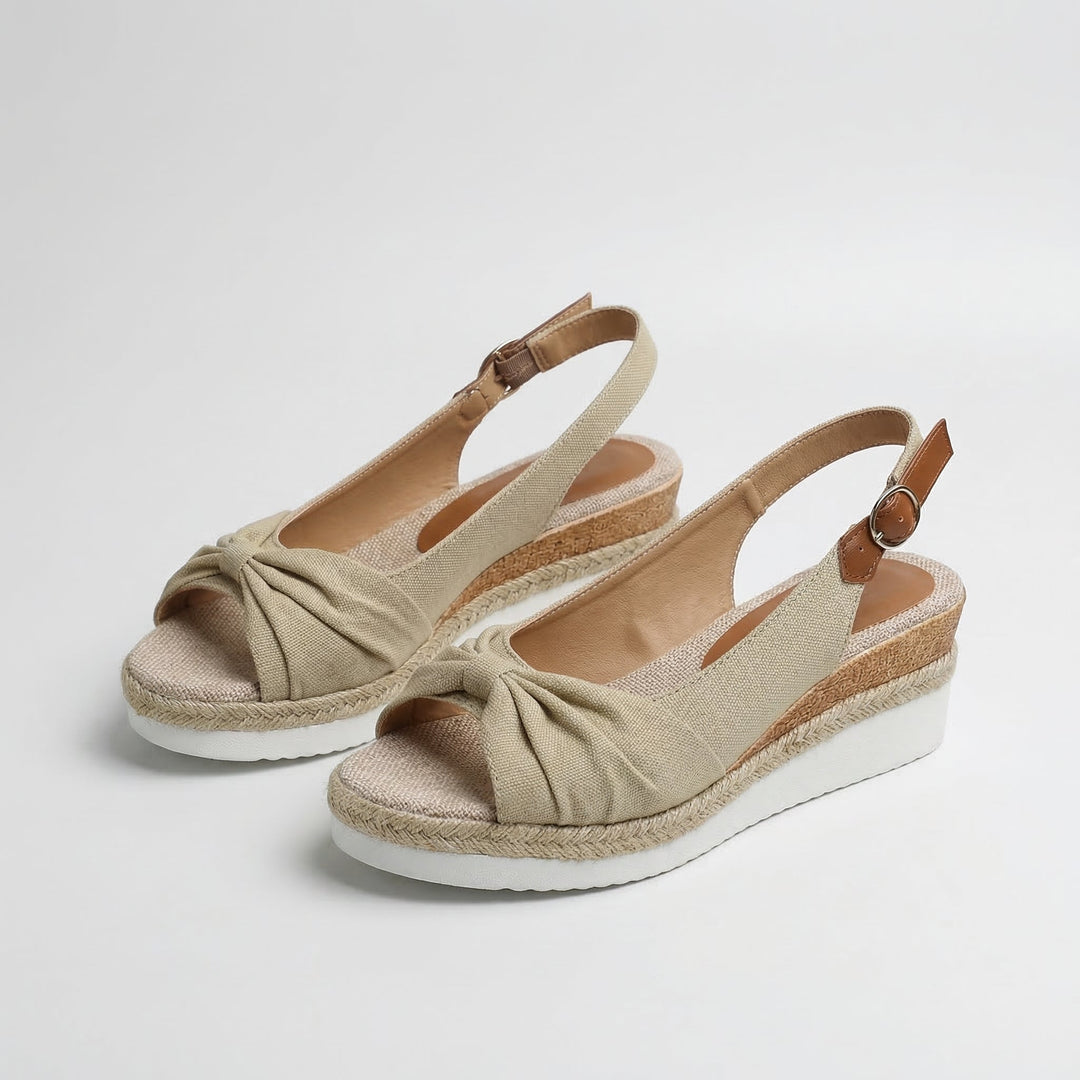 Mäkké espadrilky na platforme