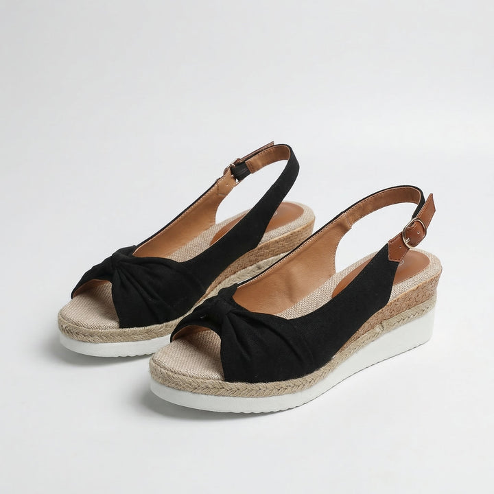 Mäkké espadrilky na platforme