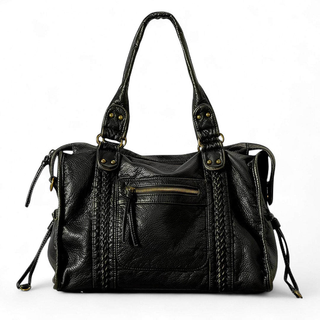 Pevná hladká crossbody kabelka