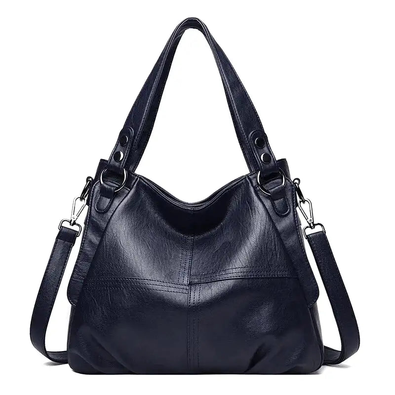 Priestranná hladká crossbody kabelka