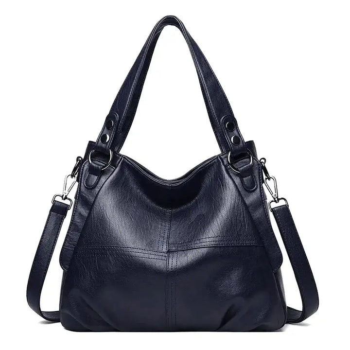 Priestranná hladká crossbody kabelka