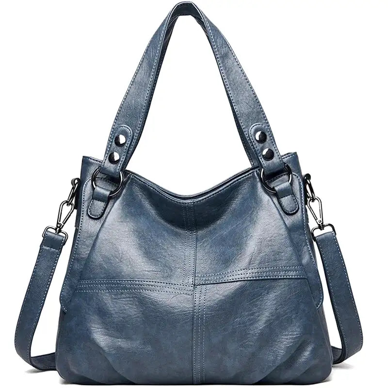 Priestranná hladká crossbody kabelka