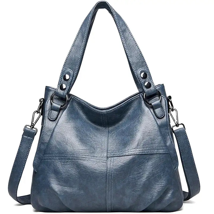 Priestranná hladká crossbody kabelka