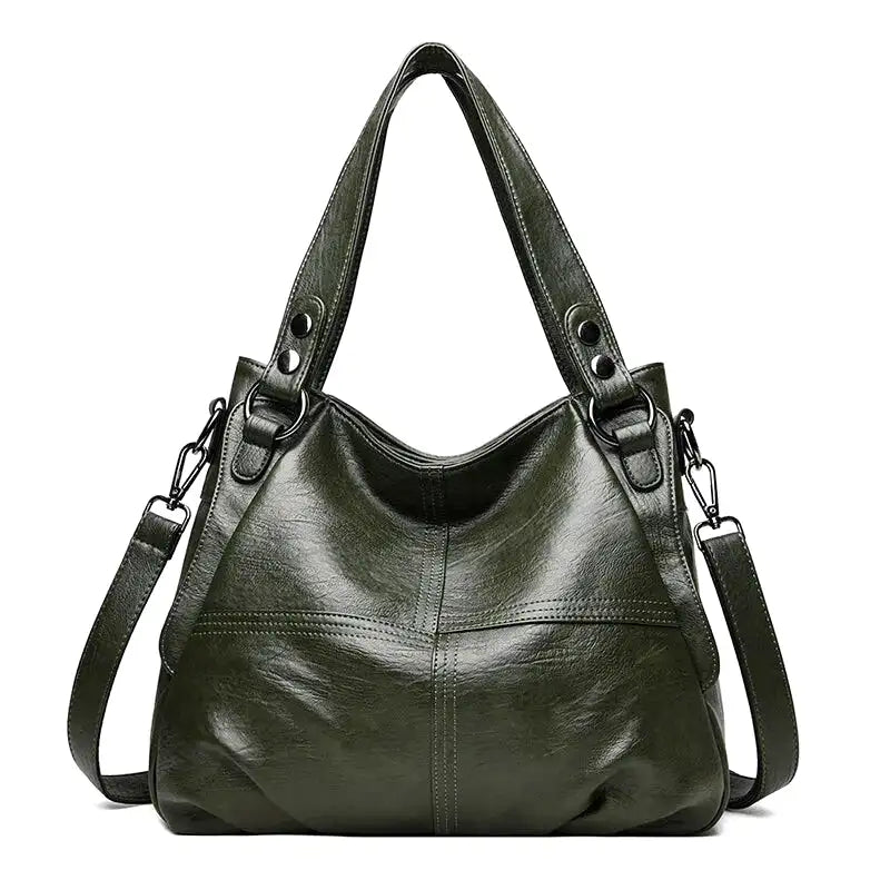 Priestranná hladká crossbody kabelka