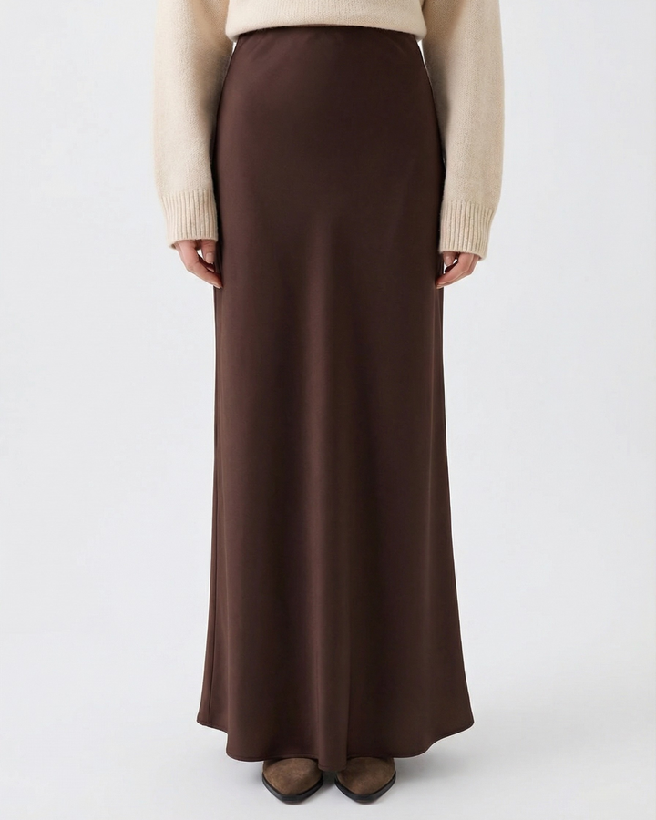 Jednoduchá elegantná maxi sukňa