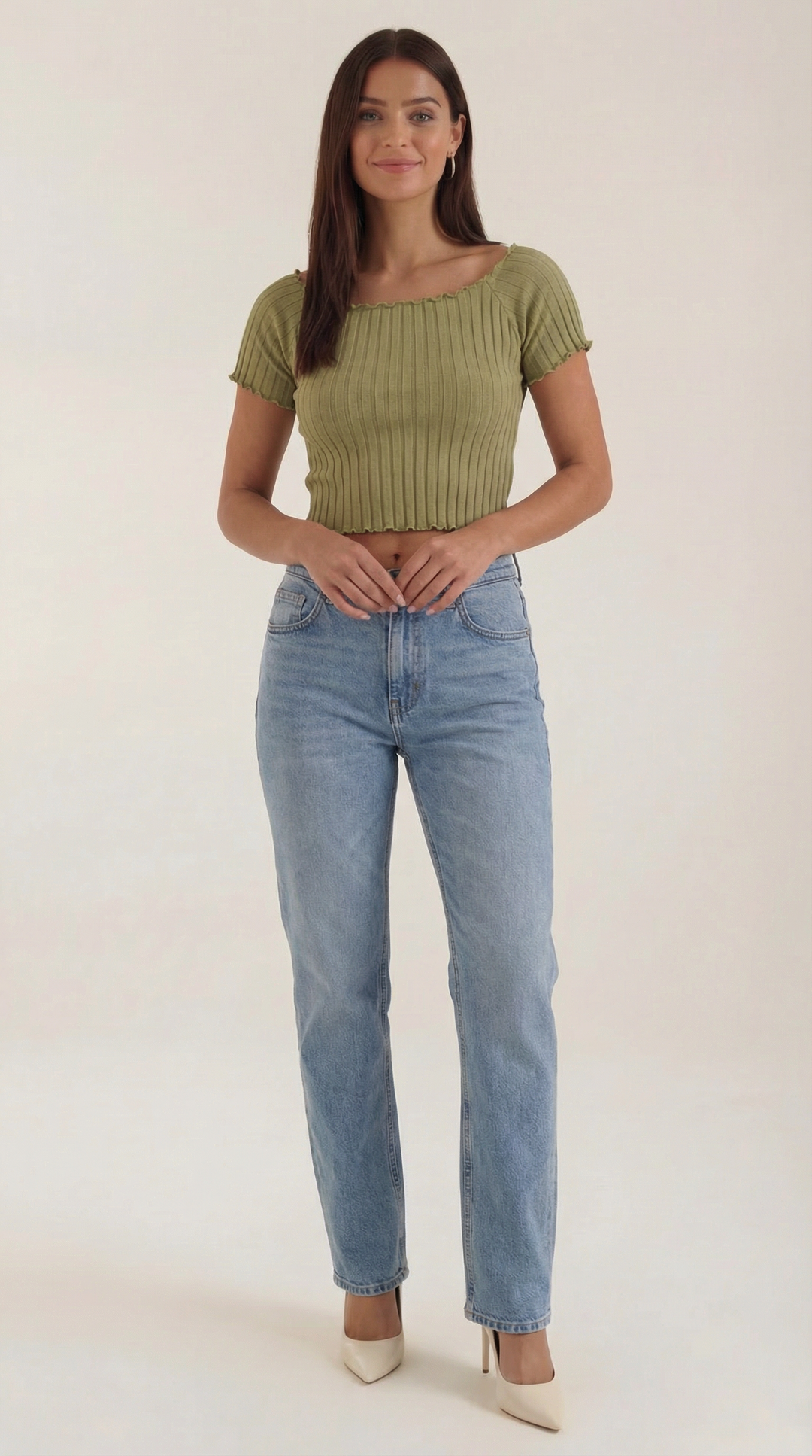Jolana | Basic top s krátkym rukávom