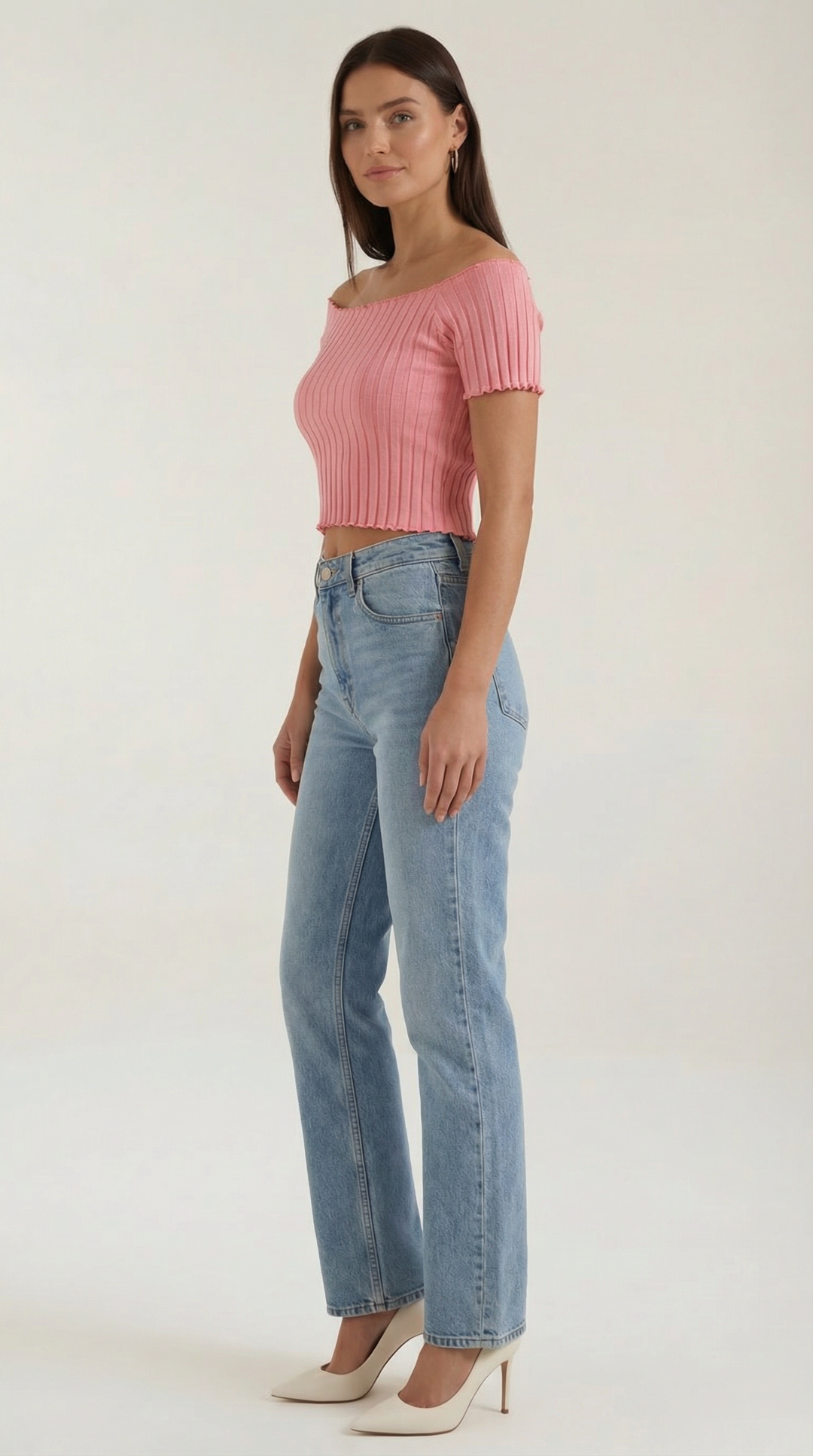 Jolana | Basic top s krátkym rukávom