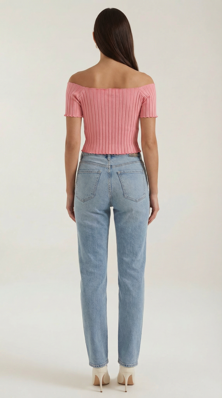 Jolana | Basic top s krátkym rukávom