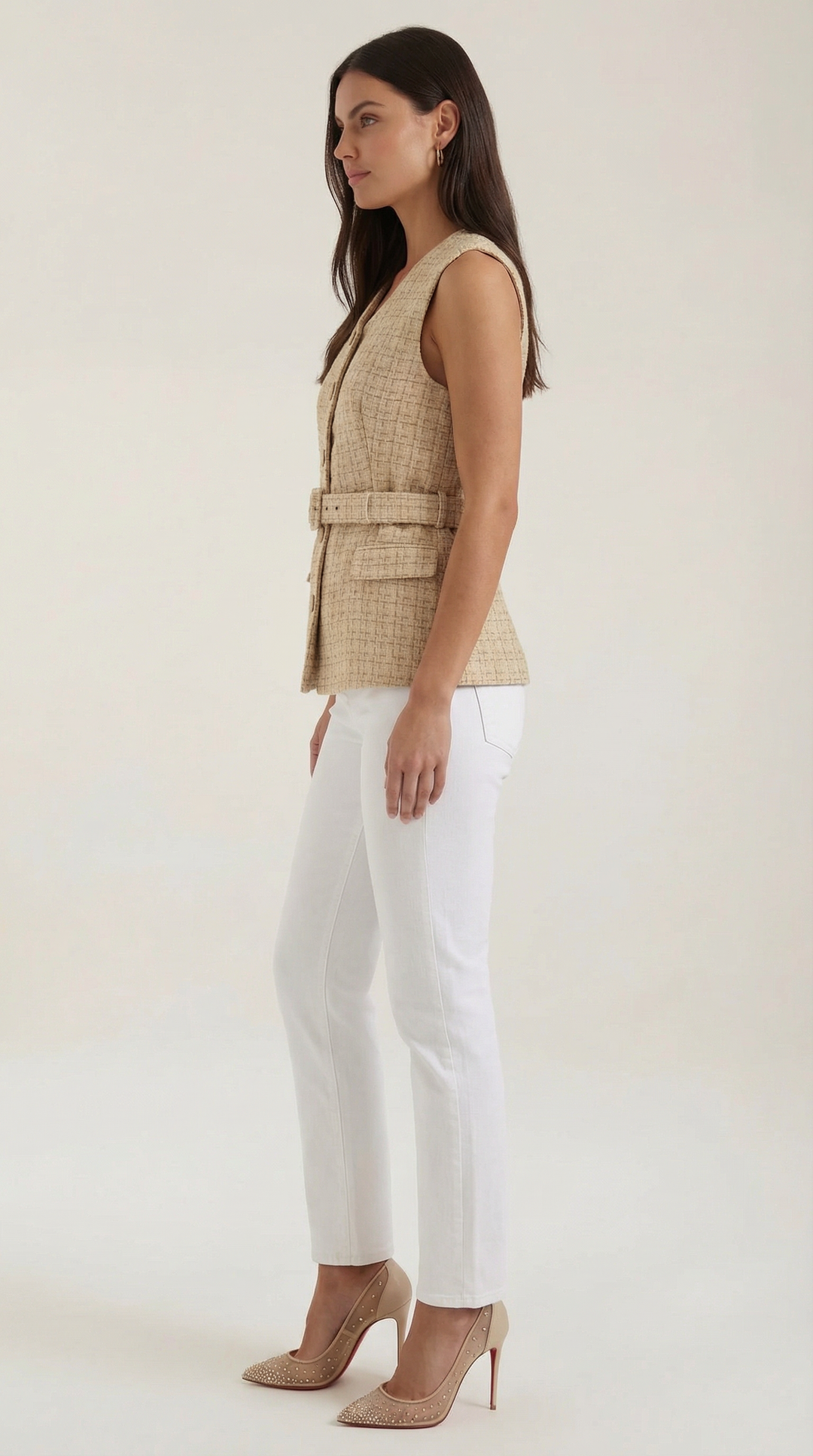 Perla | Elegantný top bez rukávov
